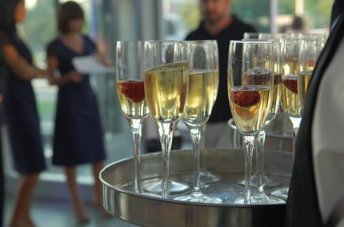 свадебное шампанское